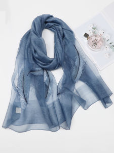 Khăn Choàng Lụa Thêu Suzhou Dành Cho Nữ Khăn Choàng Len Đa Năng Quần Áo Dài Tay Quà Tặng Cho Mẹ Khăn Choàng Lụa Cho Phụ Nữ