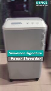 Effice Depot - Valuescan SIGNATURE Paper Shredder Machine Sheets Shredding Machine