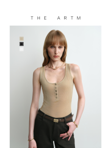 Knitted Waist-Cinching Vests With Copper Cupro