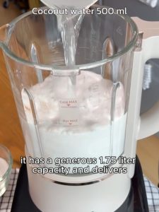 Joyoung B3 WhisperBlend Hot/Cold Blender 1.75L | Whisper-Quiet | 700W Blending | Heating Function | 900W Heat | Cook & Blend in One Cup | Ultra Smooth | Auto Keep Warm | 11 Speed Level | High Speed | Auto Self Clean | Heat Proof Glass | 2 Years Warranty