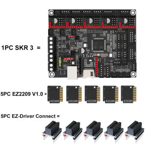 BIGTREETECH | BIGTREETECH BTT SKR 3 32Bit Control Board TMC2209 EZ5160 Pro Drive Raspberry Pi Upgrade SKRV1.4 Turbo Motherboard For Ender3/5