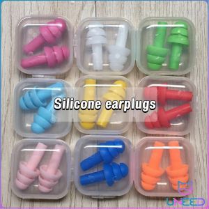 Need. Silicone Swimming Ear Plugs Earplugs Earbuds Hearing Protect Safety EarPlugs With Box