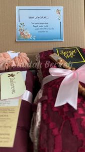 Hempers Premium Mukena Turky Jumbo by Dalanova Hadiah Kado Wanita Guru Ibu Pasangan Mewah Ramah