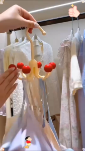 ตะขอเกี่ยวแขวนของ หมุนได้360องศา แขวนเก็บของ ไม้แขวนเสื้อ KT944