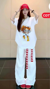 Áo thun nữ local brand Gucaa Việt Nam in hình cô gái tóc rối cute chất cotton