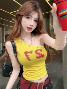Hot Girl Low Waist Elastic Denim Super Short Pants Womens Summer New Style Rivet Millennium Y2K Bodycon Heat Resistant Jeans