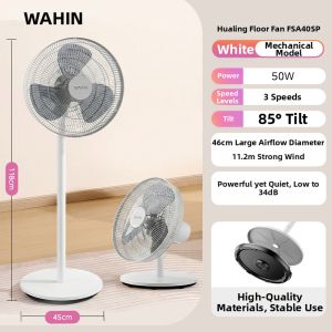WAHIN | Home Use Powerful Energy-saving Quiet Standing Fan