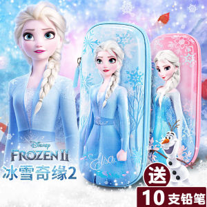 Hộp Đựng Bút Chống Thấm Nước Disney Frozen Princess Elsa Hộp Đựng Bút Chì Đa Năng Cho Bé Gái Hộp Đựng Đồ Dùng Học Tập Cho Trẻ Em