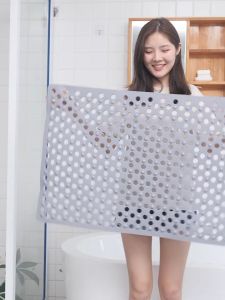 PVC Bath Mats Toilet Shower Pad Nonslip Doormat#size36cm*71cm