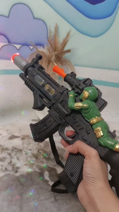 SSP Special machine gun toys with flashing lights and sound with battery operated toy