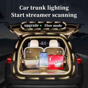 Start flow scanning of car trunk lighting modification of ambient lighting automatic sensing LED outdoor camping light strip