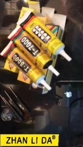 ZHANLIDA กาวมือถือ คุณภาพสูง ติดจอโทรศัพท์หน้าหลัง ผ้า เพชร แก้ว กระจก ไม้ คลิสตัล ไม่เป็นฝ้าขาว ไม่แข็ง ไม่กัดพื้นผิววัสดุ