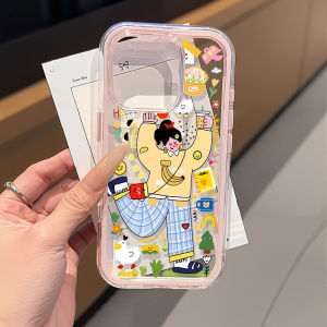 For Samsung A57 A56 A55 A37 5G Case Galaxy A36 A35 S26 Ultra S25 S23 S22 Ultra S24 Plus A16 A17 A53 A54 5G A34 2 IN 1 Cute Funda
