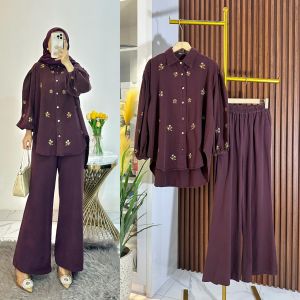 Oneset Jeans Bordir