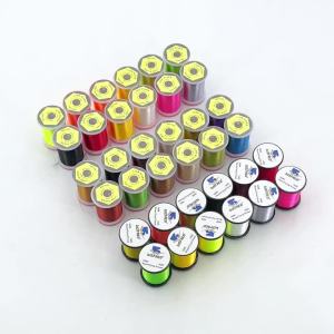12/24/36pcs Mix 140D Twisted Fly Tying Thread Kit Trout Fly Tying Material Twisted & Waxed Line Kit For Dry Wet Nymph Streamer