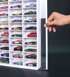 Rak Hotwheels PVC Board isi 100 Model Potrait Tanpa Logo