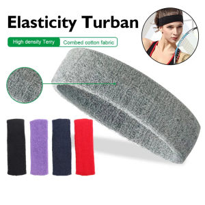 ที่คาดศีรษะสำหรับเล่นกีฬากลางแจ้งที่คาดผมออกกำลังกายผ้ารัดผมการขี่จักรยานแบบยืดหยุ่นโยคะวิ่งออกกำลังกาย