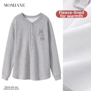 Mom Jane | Maternity Nursing Top Thermal Cotton