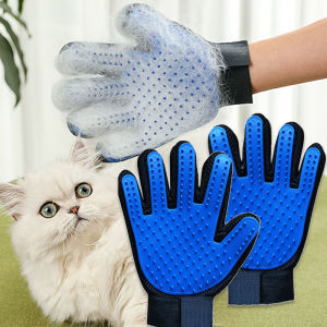 2PCS ซิลิโคนสัตว์เลี้ยงสุนัข Cat Grooming ถุงมือสัตว์เลี้ยงแมวนวดผมถุงมือหวีสัตว์ถุงมือซิลิโคนสุนัขอุปกรณ์ทําความสะอาดอาบน้ํา