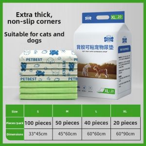 PET BEST | Pet Disposable Print Absorbent Pee Pad