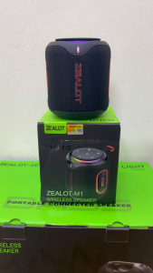 Loa bluetooth di động ngoài trời Zealot M1 Mini chuyên nghiệp công suất 30W loa siêu trầm di động đèn LED không dây âm thanh Hifi - Hàng chính hãng