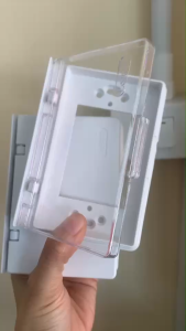 ฝาครอบกันน้ำ ฝาครอบบล็อคลอย 2x4 ใส่กับหน้ากาก2x4 แบบฝาใส แบบฝาทึบ เฉพาะฝาครอบ พร้อมส่ง