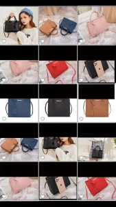 กระเป๋าสะพายข้าง กระเป๋าถือ ผู้หญิง กระเป๋าแฟชั่นเกาหลีรุ่นฺB49