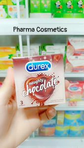 Hộp 3 cái bao cao su durex chocolate