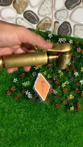 Vòi xịt vệ sinh KAG-KV20 đồng giả cổ HÀNG Y HÌNH vòi rửa bồn cầu Spray-gun mạnh tia nước thẳng thiết kế đẹp màu inox bóng