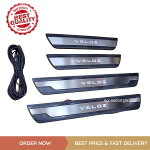 Sill Plate Samping Avanza Veloz 2022 & Lampu LED Biru