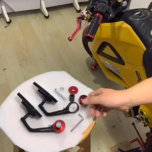 กระจกแฮนด์ กระจกปลายแฮนด์ ไม่สั่นเวลาขับขี่ กระจกปลายแฮนด์ที่ดีที่สุด เลนส์ตัดแสง ล็อคตำแหน่งด้วยระบบลูกปืน