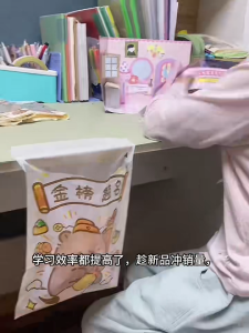 ถุงขยะ Capybara แพ็คคุ้ม 30 ใบ ขนาด 20x30 ซม. สำหรับครัวเรือน