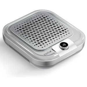 Turbine Brushless Nail Dust Remover ดูดแรง 48W เครื่องดูดฝุ่นเล็บสําหรับเล็บพร้อมตัวกรองแบบถอดได้ปรับความเร็วได้