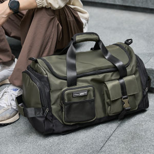 MOYYI Large Capacity Duffel Backpack Carry Travel Gym Bag Backpack Multifunction Bag Travel Backpack Hiking Backpack Outdoor Camping Climbing Bag Sport Bag