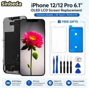Genuine Oled Display Screen For Iphone 12 A2403 A2172 A2402 12Pro A2407 A2341 A2406 Touchscreen Digitizer Assembly With Tools