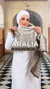 TUDUNG SYRIA ARALIA PRINTED BY AZ CLOVER