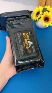 Gói Khăn Ướt Lau Giày Giấy Lau Giày Khăn Lau Siêu Sạch Diệt Khuẩn Không Hoá Chất Làm Hại Da Tay