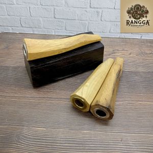 once pipa sedotan kayu Cendana wangi model S minimalis B288