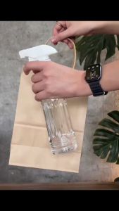 [HCM] 25 Chiếc túi giấy kraft có quai đựng quà nhiều kích thước túi măng đựng thực phẩm -GL314