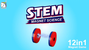 Magnetic Science Kit 12-in-1 Science Kit Toys Science Experiments STEM Educational DIY Lower Primary