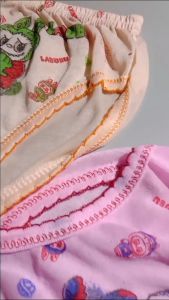 CD LABUBU ISI 12 PCS: Celana Dalam Anak Perempuan Motif LABUBU Usia 1-8