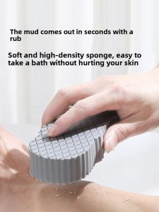IMLUCKY | 2025 New Sponge Bath Towel Men Women Scrubbing Mud Down Mud Not Painful Not Damaging Skin Children Scrubbing Back Scrub Dust Tool