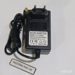 Adapter màn hình LCD 19V - 2.1A cho LG Samsung / Đầu cắm kim tròn 6.5mm x 4.4mm (Adapter NEW)