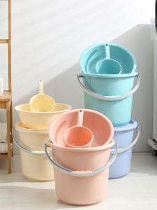 JIADONGLI | Durable Plastic Storage Bucket with Lid