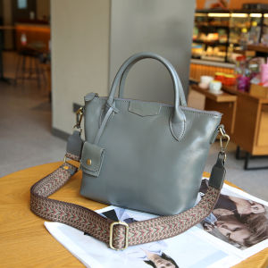 SIFULUN | Leather Handbag Large Capacity Wide Shoulder Strap