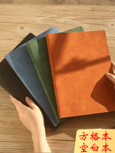 สมุดบันทึกแบบสี่เหลี่ยม กระดาษโพลีเอสเตอร์ A4 B5 หนังนิ่ม ไม่มีกรอบ สมุดบันทึกแบบเรียบง่ายสำหรับการสอบระดับปริญญาโท