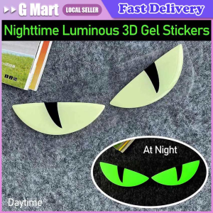 3D Eye Demon Reflective Sticker: Enhance Your Motorcycle Headlights