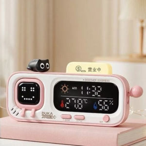 Xiaomi DUKA MOODA Smart Desktop Temperature Humidity Clock Electric Digital Home Mini Office Temperature Humidity Meter Reminder