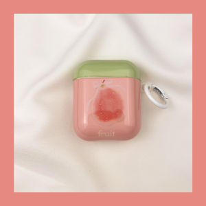  Summer Lychee Fruit Pattern Wireless Bluetooth Earphone Case Protective Cover for  AirPods 1 2 3 4 pro Generation