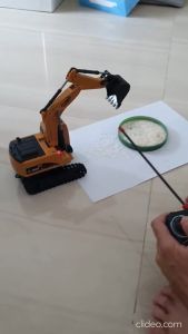 Mainan Mobil Keruk Heavy Machine Remote Control Excavator Crawler Beco Kumpulan Mainan Mobil RC Set